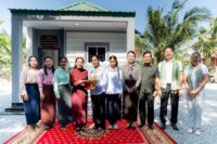 លោកជំទាវទី១ ពេជ ចន្ទមុន្នី ហ៊ុនម៉ាណែត អញ្ជើញប្រគល់ផ្ទះថ្មី ជូនគ្រួសារវីរកងទ័ព និងវីរនគរបាលជាតិ